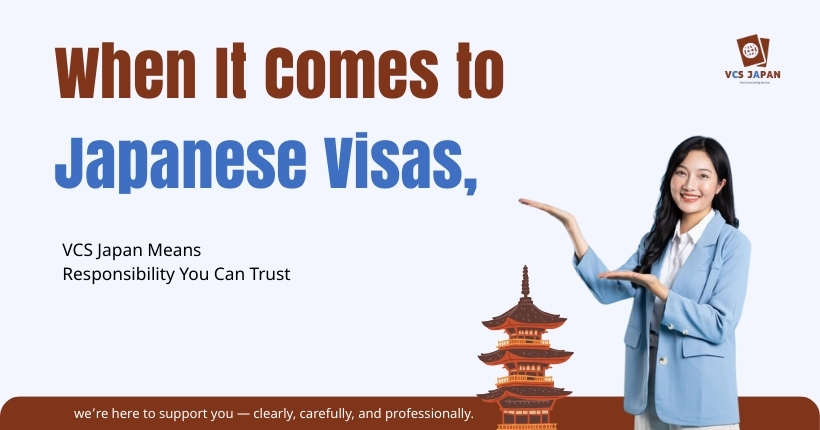 🇯🇵✨ VCS Japan — The Trusted Name in Visa Services with Real Responsibility
